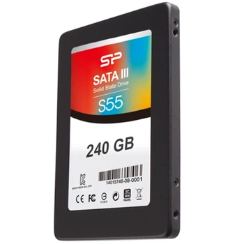 SSD-накопичувач Silicon Power Slim S55 240GB 2.5" SATA III 550/450 MB/s (4712702629156)
