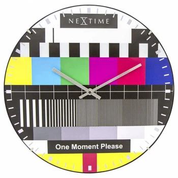 Часы настенные NeXtime Testpage Dome (диаметр 35 см)