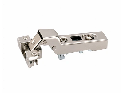 Петля Hettich Intermat 9936 быстросъемная полунакладная для алюминиевых фасадов, угол открывания 95°, никель (9155234)