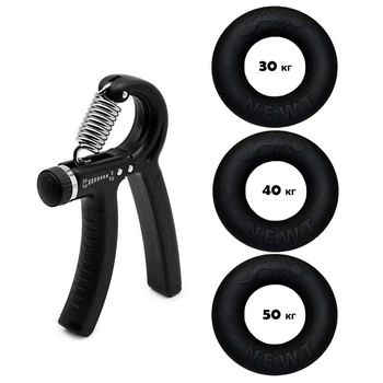 Набор кистевых эспандеров кольцо+эспандер ножницы Power Grip Set1 NE-1587-60 5298337