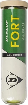 Набір м'ячів для великого тенісу Dunlop Fort All Court Tournament Select 4 шт (45566167637)