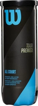 Набір м'ячів для великого тенісу Wilson Tour Premier All Court 3 шт (887768774912)