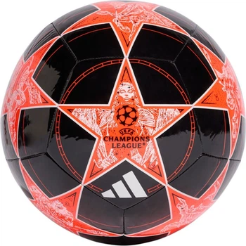 Piłka nożna Adidas UCL Club 25/26 League Stage Czarno-pomarańczowa (4068811955397)