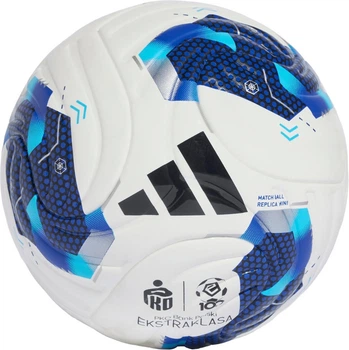 Piłka nożna Adidas Ekstraklasa 26/27 Mini Biało-niebieska (4069994612084)