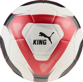 Piłka nożna Puma Licensed AC Milan King Biało-czerwono-czarna (4069161938238)