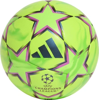 Футбольний м’яч Adidas UCL Winter 26/27 League Stage Зелено-чорно-рожевий (4069994613401)