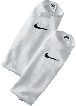 Rękawy do ochraniaczy piłkarskich Nike Guard Lock Sleeves Białe L SE0174 103 (091209464335)