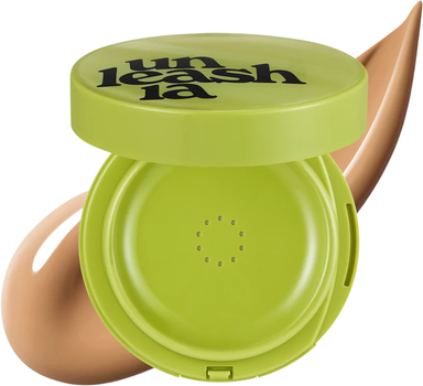 Podkład do twarzy Unleashia Satin Wear Healthy-Green w poduszce 27W Peachtan 15 g (8809647771135)