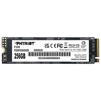 SSD диск Patriot P320 M.2 2280, 256 Гб. - 455013