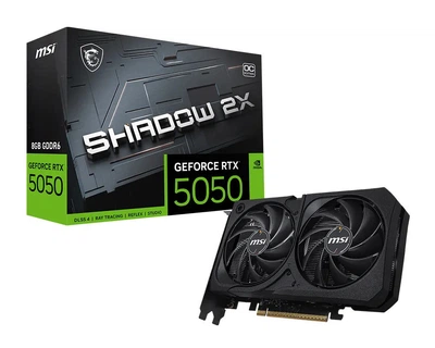 Видеокарта MSI GeForce RTX 5050 8G SHADOW 2X OC (G5050-8S2C)