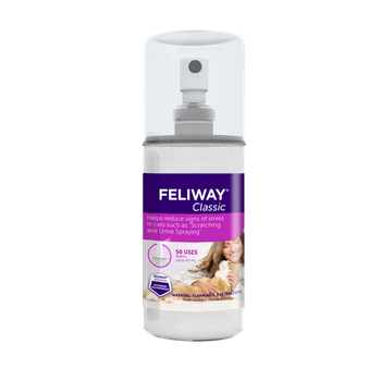 Успокаивающий спрей с феромонами для кошек Ceva Feliway Classic от стресса при поездках и перевозке, 60 мл (CEV26622)