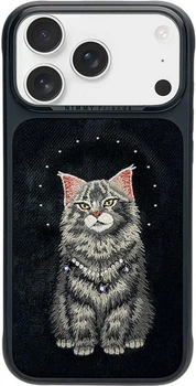 Чохол для смартфона Apple iPhone 18 Pro/iPhone 17 Pro Nimmy Lucky Fashion Cat MagSafe Black (6980002140703)