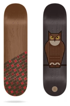 Дека для скейтборда Habitat ( HBBP9A03-09 ) Harper Mirtain Great Horned Owl 8.125"x32" Habitat Deck 2019 (EXT_8433975055560)