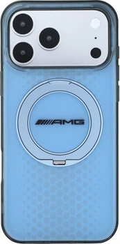 Чохол для смартфона Apple iPhone 18 Pro Max/iPhone 17 Pro Max AMG IML Double Layer Urban Line with Ring Stand MagSafe Blue (3666339664244)