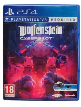 Диск для PlayStation 4 - Wolfenstein Cyberpilot, русская версия, Б/У