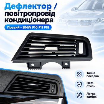 Дефлектор / воздуховод кондиционера (печки) прав BMW 5 серии F10 F11 F18
