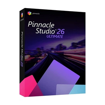 ПО для мультимедиа Corel Pinnacle Studio 26 Ultimate EN/CZ/DA/ES/FI/FR/IT/NL/PL/SV Windows (ESDPNST26ULML)
