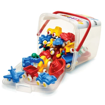 Zestaw Viking Toys 20 samochodzików po 7 cm w wiaderku 41120L (7317670411207)