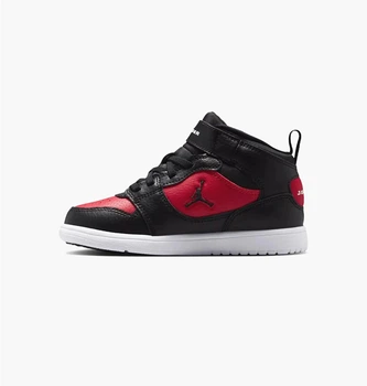 Кроссовки детские Jordan Court Connect Black/Red 34 IQ7700-006