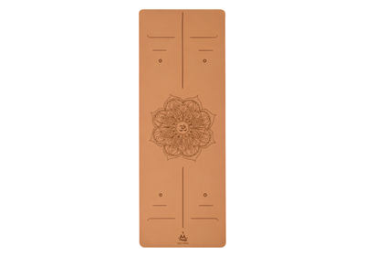 Килимок для йоги Vimal Mandala OM Brownie RAO 183×68×0.5 см