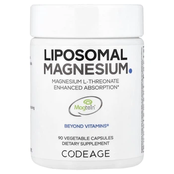 Магній Codeage Liposomal Magnesium L-Threonate 90 рослинних капсул