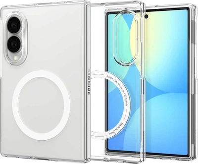 Чохол для смартфона Samsung Galaxy Z Fold8 Spigen Air Skin MagSafe Clear White (8800337250800)