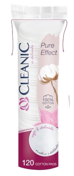 Ватні диски Cleanic Pure Effect 120 шт (5900095000327)