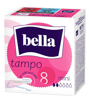 Гігієнічні тампони Bella Tampo Premium Comfort Mini 8 шт (5900516320270)