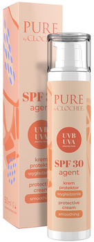 Крем для обличчя Clochee Pure Agent Spf 30 розгладжувальний 50 мл (5905616138664)