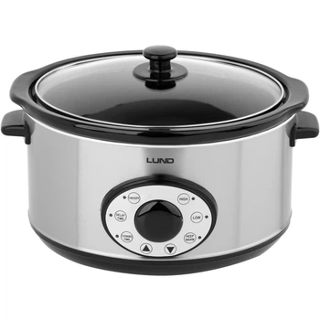 Медленноварка LUND 280 Вт 4,5 л с таймером (5906083057922)