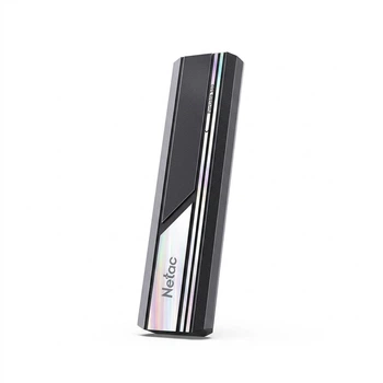 SSD диск Netac ZX10 500GB USB 3.2 Gen 2 Type-C External Black