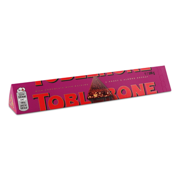 Шоколад молочний Toblerone Fruit & Nut з родзинками, медом та мигдалевою нугою 100 г