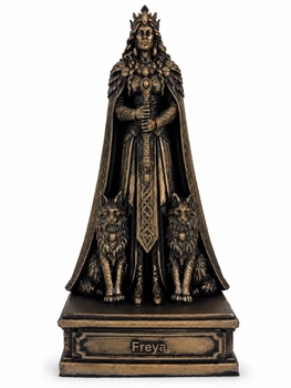 Статуетка DIKOCE Фрейя 24 см Антична бронза (DKA-ST-Freya 24cm AB)