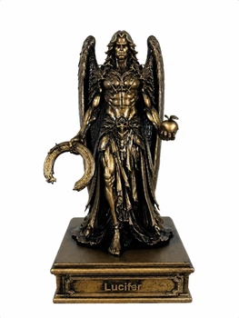 Статуетка DIKOCE Люцифер 24 см Антична бронза (DKA-ST-Lucifer 24cm AB)