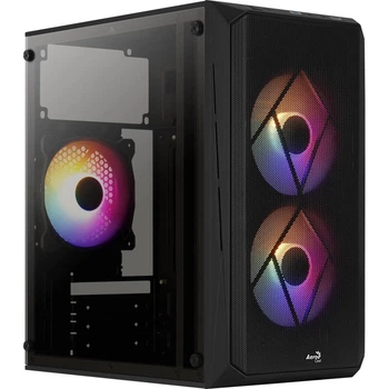 Корпус Aerocool GS CS-107-A-BK-v2 FRGB Black (4710562759389)