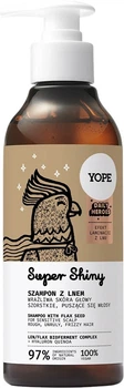 Szampon do włosów Yope Daily Heroes Super Shiny Wygładzający 300 ml (5903760208219)