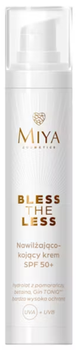 Крем для обличчя Miya Cosmetics Bless the Less Spf 50+ зволожуючий та заспокійливий 50 мл (5902838924051)