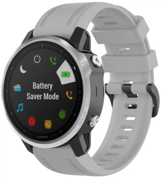 Pasek Beline Silicone do Garmin Fenix 8/Fenix 7S/Fenix 6S/Fenix 5S/mk3/mk3i/Instinct 2S Grey (5908047991273)