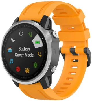 Pasek Beline Silicone do Garmin Fenix 8/Fenix 7S/Fenix 6S/Fenix 5S/mk3/mk3i/Instinct 2S Orange (5908047991280)
