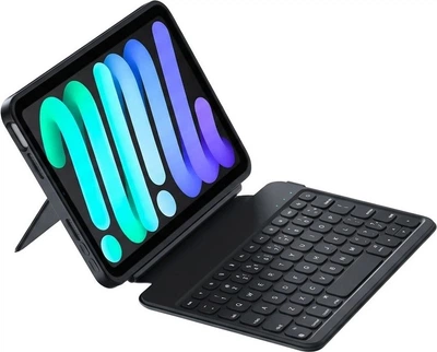 Чохол-клавіатура для планшета Apple iPad mini 7/6 HouHou Mate-8 Black