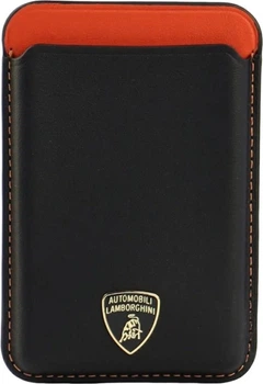 Magnetyczny uchwyt na karty do telefonu Lamborghini Urus D8 Genuine Leather MagSafe naturalna skóra (6955250275446)
