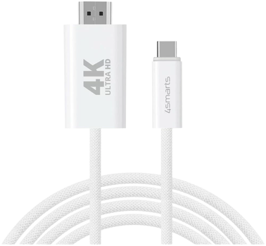 Kabel 4smarts USB-C do HDMI 2 m White (4252011907687)