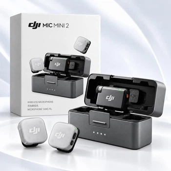 Радіосистема для смартфона DJI Mic Mini 2 - друга ревізія (2TX + 1 Mobile RX) + Зарядний кес (CP.RN.00000529.01) , USB-C + до камери