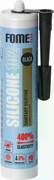 Герметик силіконовий Fome Flex 102 SILICONE чорний 310 мл (01-4-1-103)