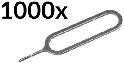 Klucz Hurtel do tacki SIM iPhone iPad 1000 szt. (5907769366109)