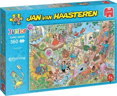 Puzzle Jumbo Jan van Haasteren Junior Efteling. Lot marzeń 360 elementów (2051677)