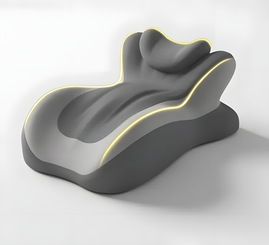 Ергономічна клинуватий подушка з memory foam для шиї, спини та ніг