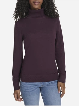 Гольф-водолазка женская Tommy Hilfiger 89370723 XS Бордовая (1163361240)