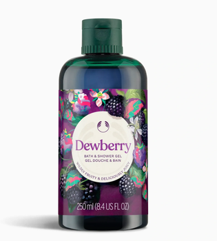 Гель для душа Ежевика Body Shop Dewberry Body Gel 250 мл