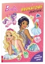 Книга з наліпками Ameet Barbie Блискучі вдягалки з глітерними наліпками (9788325343699)